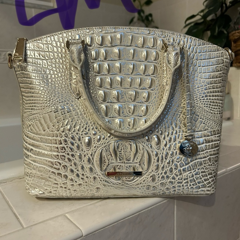Brahmin ivory pearl duxbury